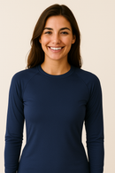 Camisa UV Manga Longa Preta