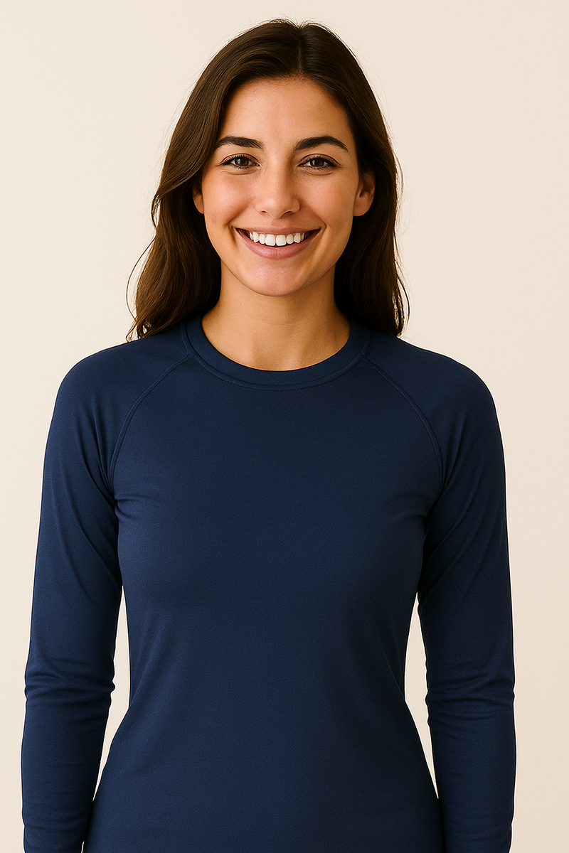 Camisa UV Manga Longa Preta