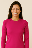 Camisa UV Manga Longa Preta