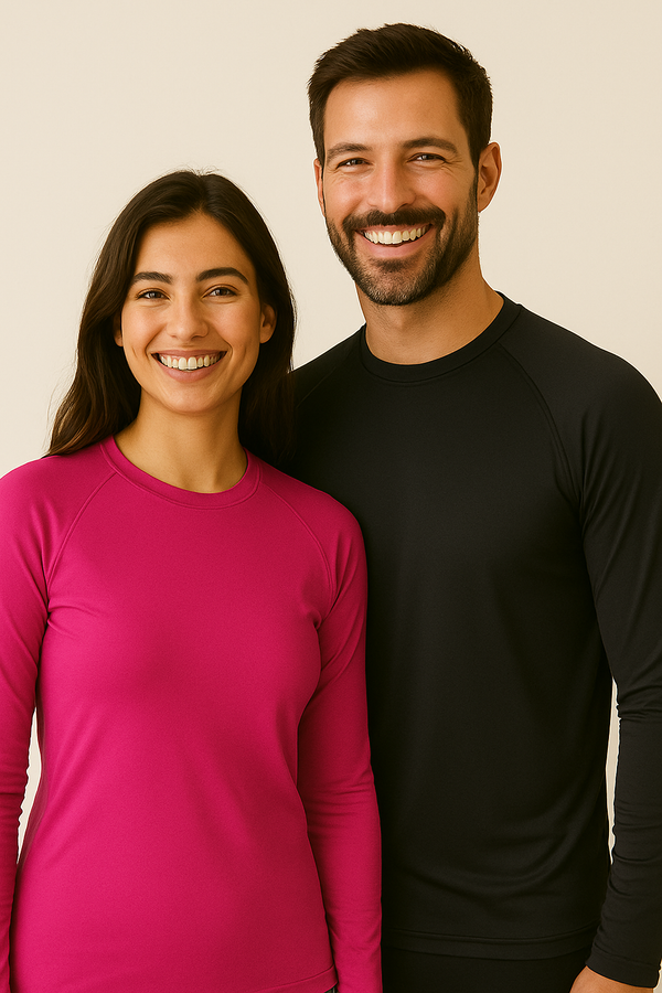 Camisa UV Manga Longa Preta