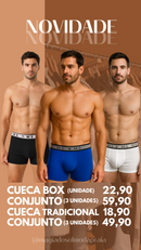 Cueca Box Tradicional Qualidade